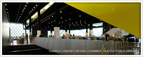 Charles Simonyi Mixing Chamber, Seattle Public Library